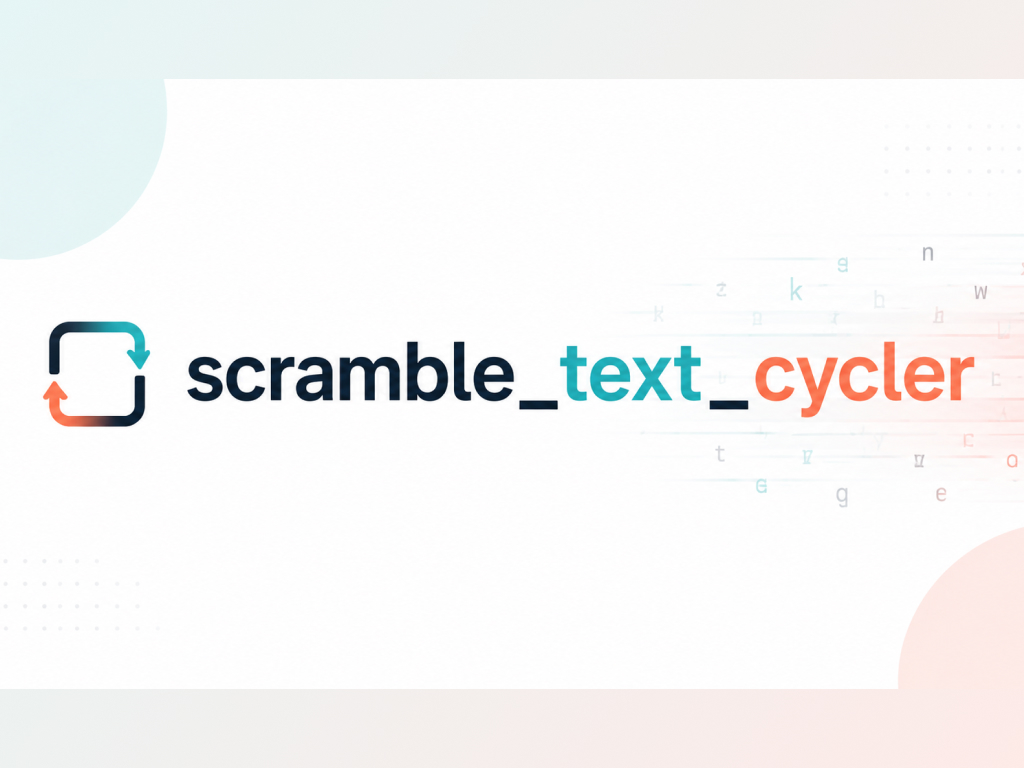 scrambletextcycler
